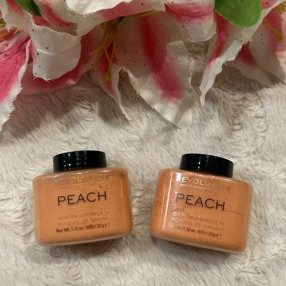 Revolution Peach Tone Baking Powder Duo - Picture 1 of 4